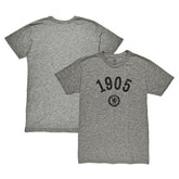 Chelsea 1863FC Established Year Vintage Tri-Blend T-Shirts - Heather Gray