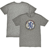 Chelsea 1863FC Retro Badge Vintage Tri-Blend T-Shirts - Heather Gray