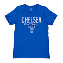 Chelsea 1863FC Tapered Text T-Shirts - Blue