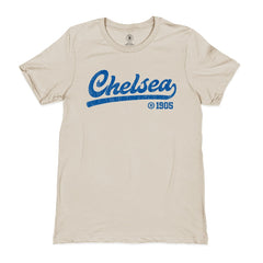 Chelsea 1863FC Script T-Shirts - Tan
