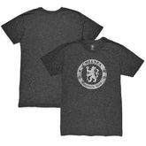 Chelsea 1863FC Mono Badge Vintage Tri-Blend T-Shirts - Heather Black