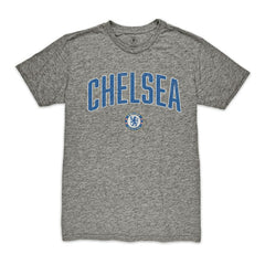 Chelsea 1863FC Wordmark Vintage Tri-Blend T-Shirts - Heather Gray