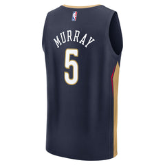 Fanatics - Dejounte Murray New Orleans Pelicans Fast Break Replica Player Jersey - Icon Edition - Navy