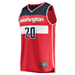 Fanatics - Alexandre Sarr Washington Wizards Fast Break Replica Player Jersey - Icon Edition - Red