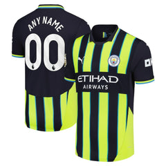 Puma Manchester City 2024/25 Away Custom Jerseys - Navy