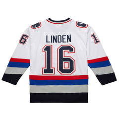 Trevor Linden Vancouver Canucks - 2003-04 Power Play Jersey White
