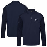 Kansas City Royals Levelwear Aztec Insignia 2.0 Quarter-Zip Pullover Top Clearance