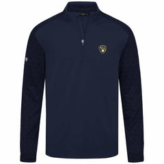 Milwaukee Brewers Levelwear Aztec Insignia 2.0 Quarter-Zip Pullover Top Sale