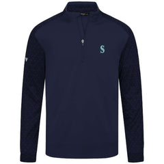 Seattle Mariners Levelwear Aztec Insignia 2.0 Quarter-Zip Pullover Top Lifestyle