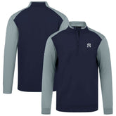 New York Yankees Levelwear Insignia 2.0 Quarter-Zip Pullover Top discount