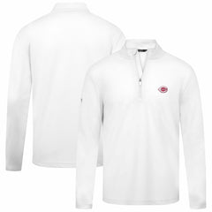 Cincinnati Reds Levelwear Heron Insignia 2.0 Quarter-Zip Jacket discount