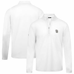 San Diego Padres Levelwear Heron Insignia 2.0 Quarter-Zip Jacket Clearance
