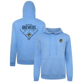 Milwaukee Brewers Levelwear Podium Primary Pullover Hoodie discount