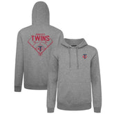 Minnesota Twins Levelwear Podium Primary Pullover Hoodie Lifestyle