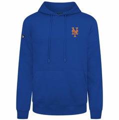 New York Mets Levelwear Podium Primary Pullover Hoodie Near Me