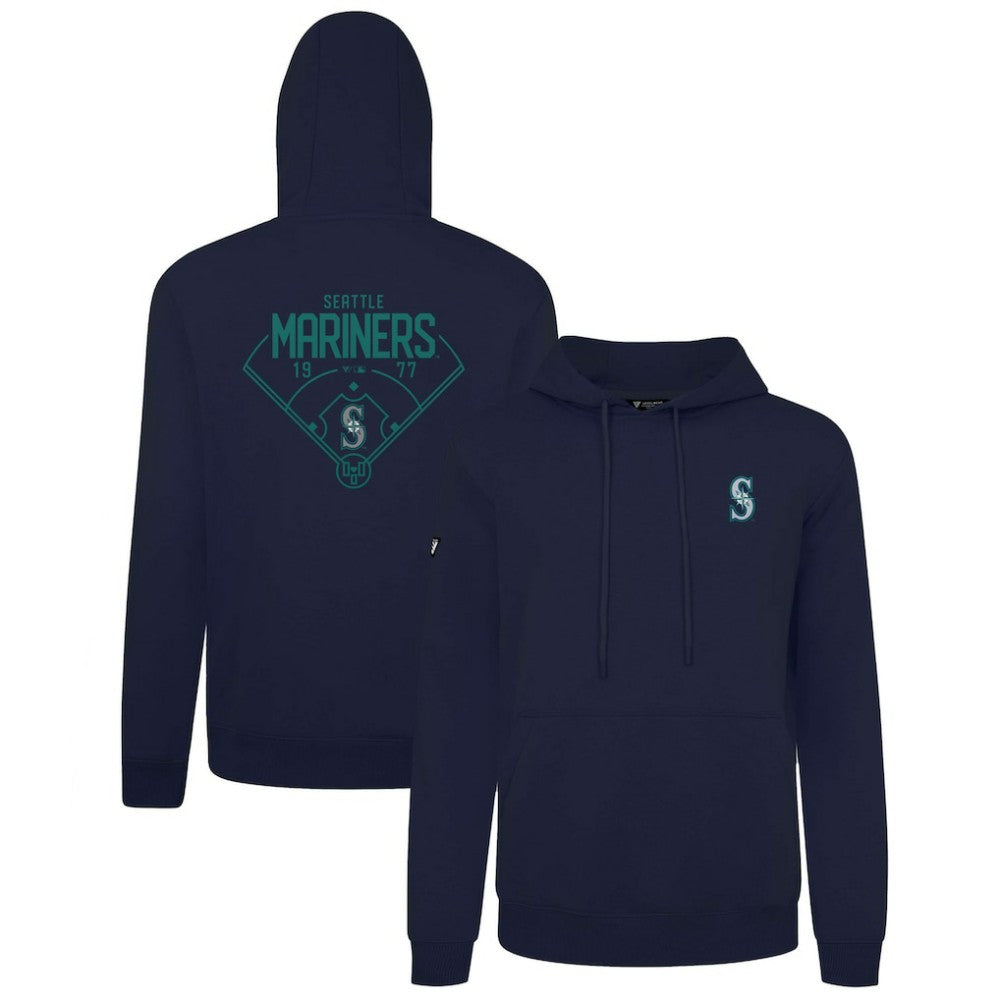 Seattle Mariners Levelwear Podium Primary Pullover Hoodie On Sale