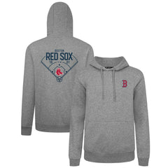 Boston Red Sox Levelwear Podium Primary Pullover Hoodie On Sale