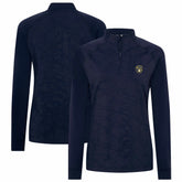 Milwaukee Brewers Levelwear Women's Amethyst Insignia 2.0 Quarter-Zip Jacket Lifestyle