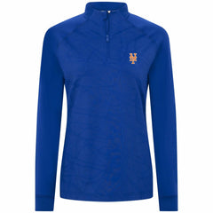 New York Mets Levelwear Women's Amethyst Insignia 2.0 Quarter-Zip Jacket Near Me