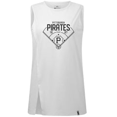 Pittsburgh Pirates Levelwear Women's Influx Home Field Tank Top On Sale