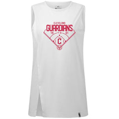 Cleveland Guardians Levelwear Women's Influx Home Field Tank Top for sale