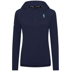 Seattle Mariners Levelwear Women's Raven Insignia 2.0 Quarter-Zip Jacket On Sale