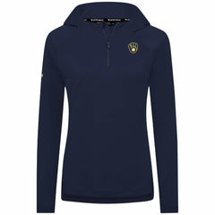 Milwaukee Brewers Levelwear Women's Raven Insignia 2.0 Quarter-Zip Jacket Near Me