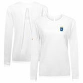 Kansas City Royals Levelwear Women's Sequoia Primary Logo Long Sleeve T-Shirt On Sale