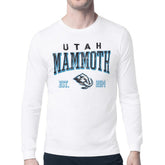 Utah Mammoth - Starter Retro Graphic Long Sleeve T-Shirt White