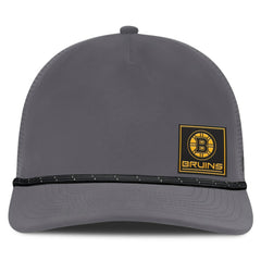 Boston Bruins Fanatics Captain Rope Adjustable Hat Gray