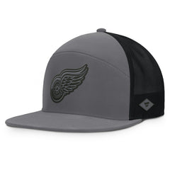 Detroit Red Wings - Fanatics Fairweather Adjustable Hat Charcoal
