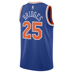 Nike - Mikal Bridges New York Knicks Unisex 2024 Offseason Addition Swingman Jersey - Blue