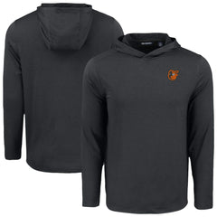 Baltimore Orioles Cutter & Buck Coastline Epic Comfort Recycled Eco Hoodie Long Sleeve T-Shirt for sale