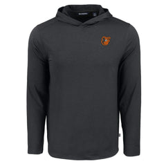 Baltimore Orioles Cutter & Buck Coastline Epic Comfort Recycled Eco Hoodie Long Sleeve T-Shirt for sale