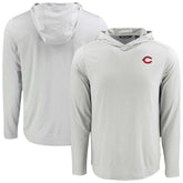 Cincinnati Reds Cutter & Buck Coastline Epic Comfort Recycled Eco Hoodie Long Sleeve T-Shirt Near Me