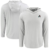 Arizona Diamondbacks Cutter & Buck Coastline Epic Comfort Recycled Eco Hoodie Long Sleeve T-Shirt Lifestyle