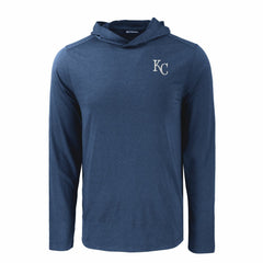 Kansas City Royals Cutter & Buck Coastline Epic Comfort Recycled Eco Hoodie Long Sleeve T-Shirt Online