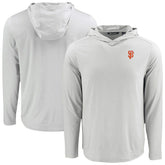 San Francisco Giants Cutter & Buck Coastline Epic Comfort Recycled Eco Hoodie Long Sleeve T-Shirt Lifestyle