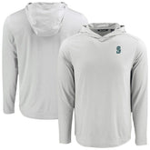 Seattle Mariners Cutter & Buck Coastline Epic Comfort Recycled Eco Hoodie Long Sleeve T-Shirt Online