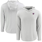 Washington Nationals Cutter & Buck Coastline Epic Comfort Recycled Eco Hoodie Long Sleeve T-Shirt On Sale