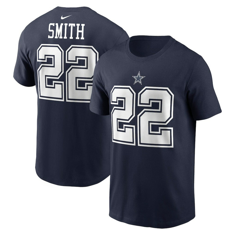Emmitt Smith Dallas Cowboys Retired Player Name & Number T-Shirt Navy - Nike