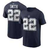 Emmitt Smith Dallas Cowboys Retired Player Name & Number T-Shirt Navy - Nike