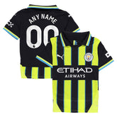 Puma Manchester City Youth 2024/25 Away Replica Custom Jerseys - Navy