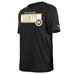 New Orleans Saints New Era 3rd Down High Density Print T-Shirt Black - NFL