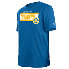 Los Angeles Chargers New Era 3rd Down High Density Print T-Shirt Blue - NFL
