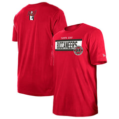 Tampa Bay Buccaneers New Era 3rd Down High Density Print T-Shirt Red - NFL