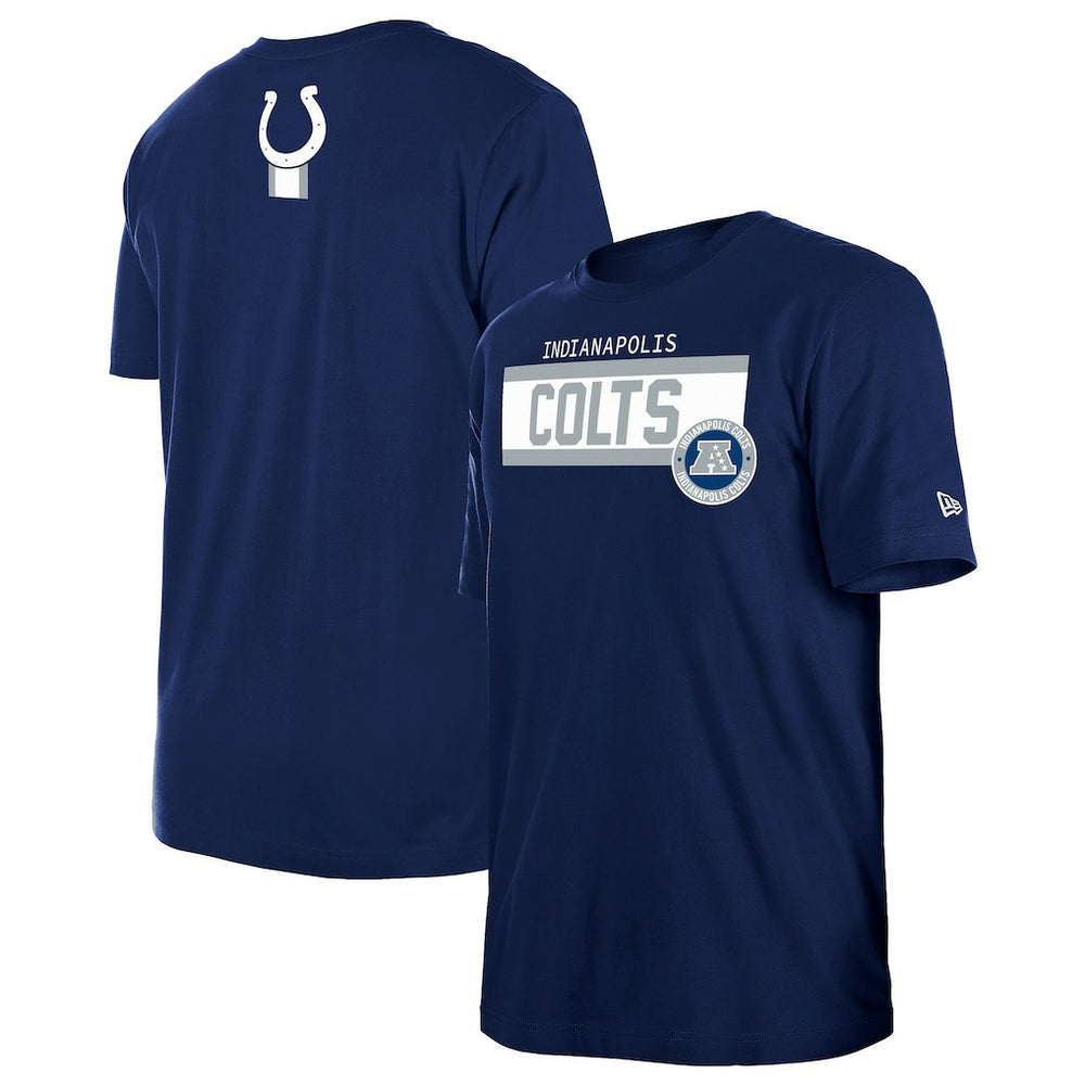 Indianapolis Colts New Era 3rd Down High Density Print T-Shirt Navy - NFL