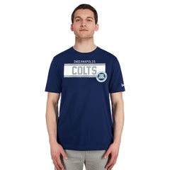 Indianapolis Colts New Era 3rd Down High Density Print T-Shirt Navy - NFL