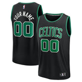 Fanatics - Boston Celtics Fast Break Custom Jersey - Statement Edition - Black