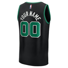 Fanatics - Boston Celtics Fast Break Custom Jersey - Statement Edition - Black